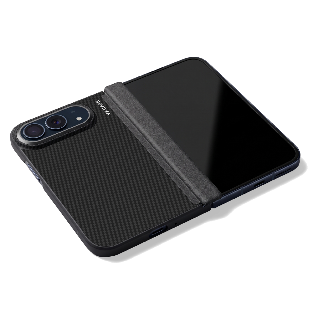 Capa Kevlar Magsafe VX Case iPhone Duo - Preta