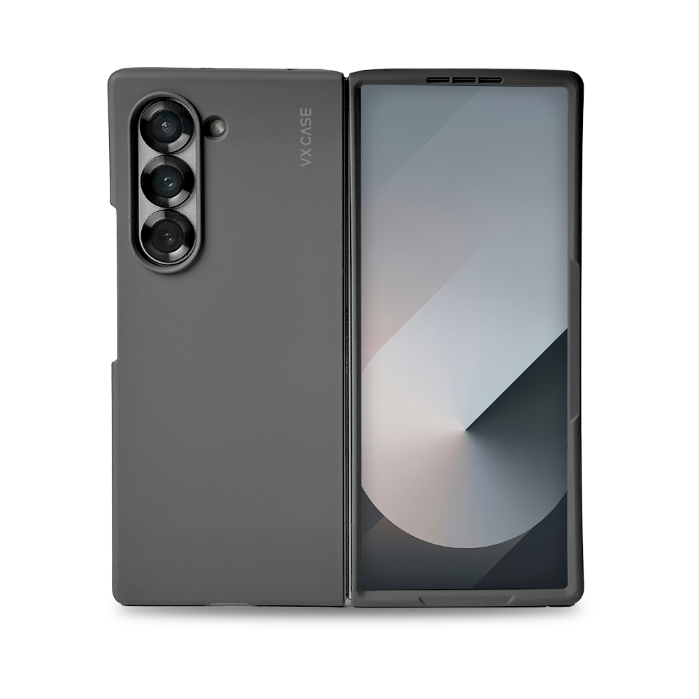 Capa Emborrachada VX Case Galaxy Z Fold 6 - Cinza