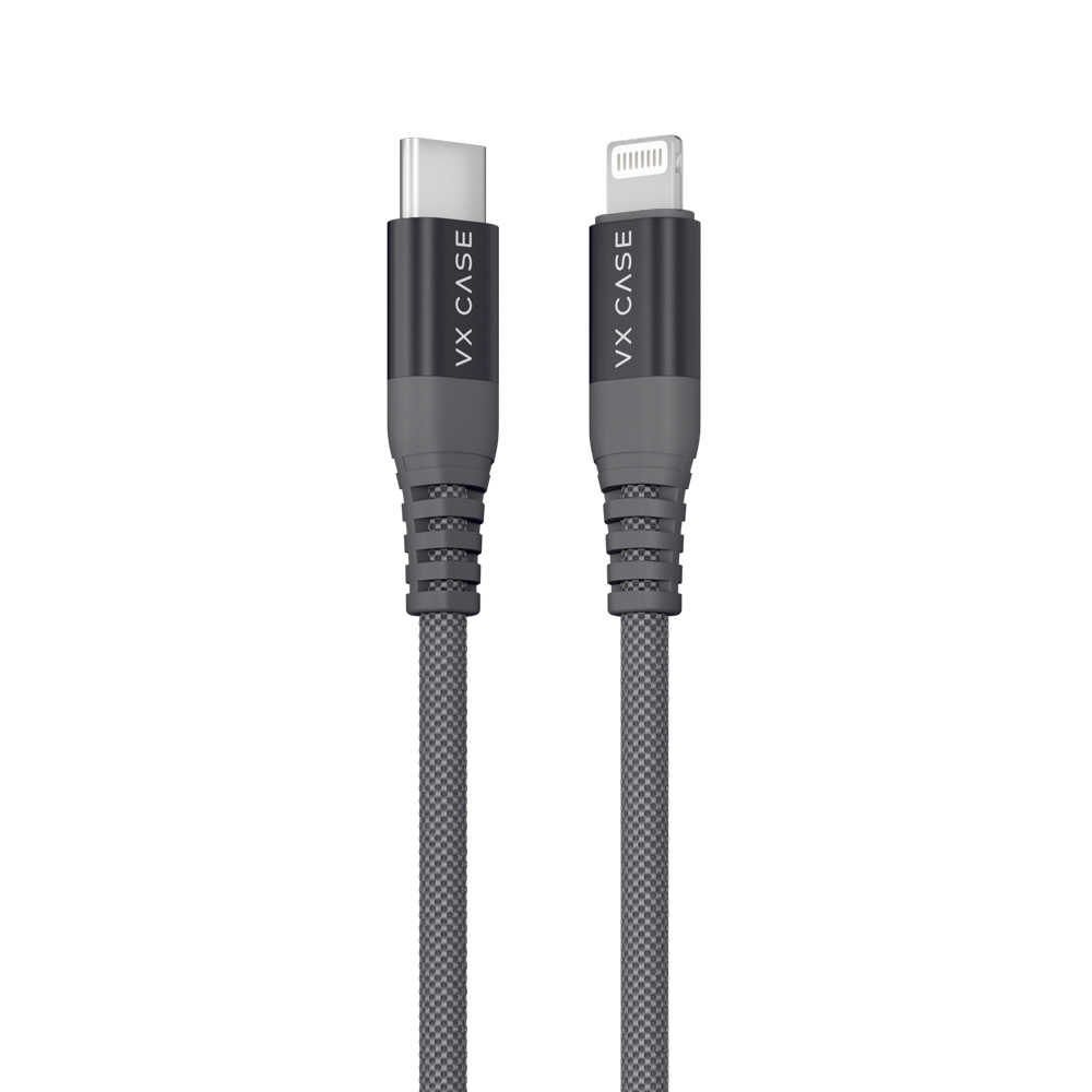 Cabo Dragon VX Case USB-C / Lightning - Chumbo