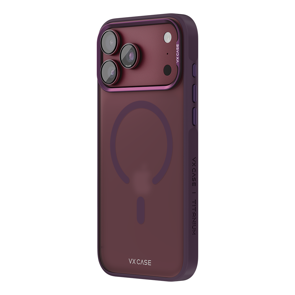 Capa Titanium VX Case Magsafe com Fundo Fosco para iPhone 18 Pro