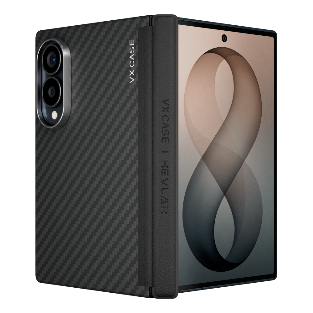 Capa Kevlar Magsafe VX Case Galaxy Z Fold 8 - Preta