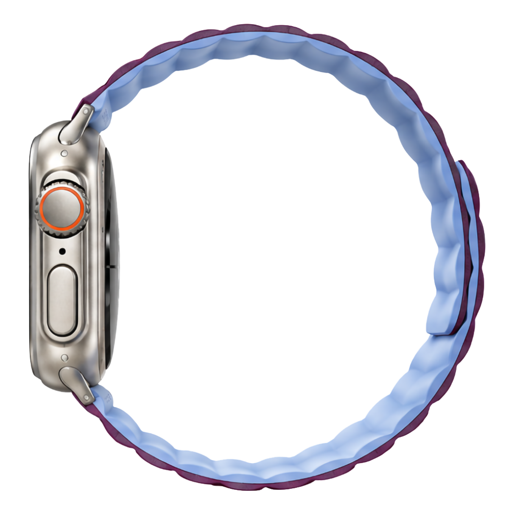 Pulseira Magnetic para Apple Watch 38/40/41mm VX Case - Cereja e Azul