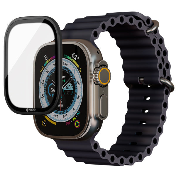 Película Safira Titanium Anti Impacto VX Case Apple Watch 49mm - Preta