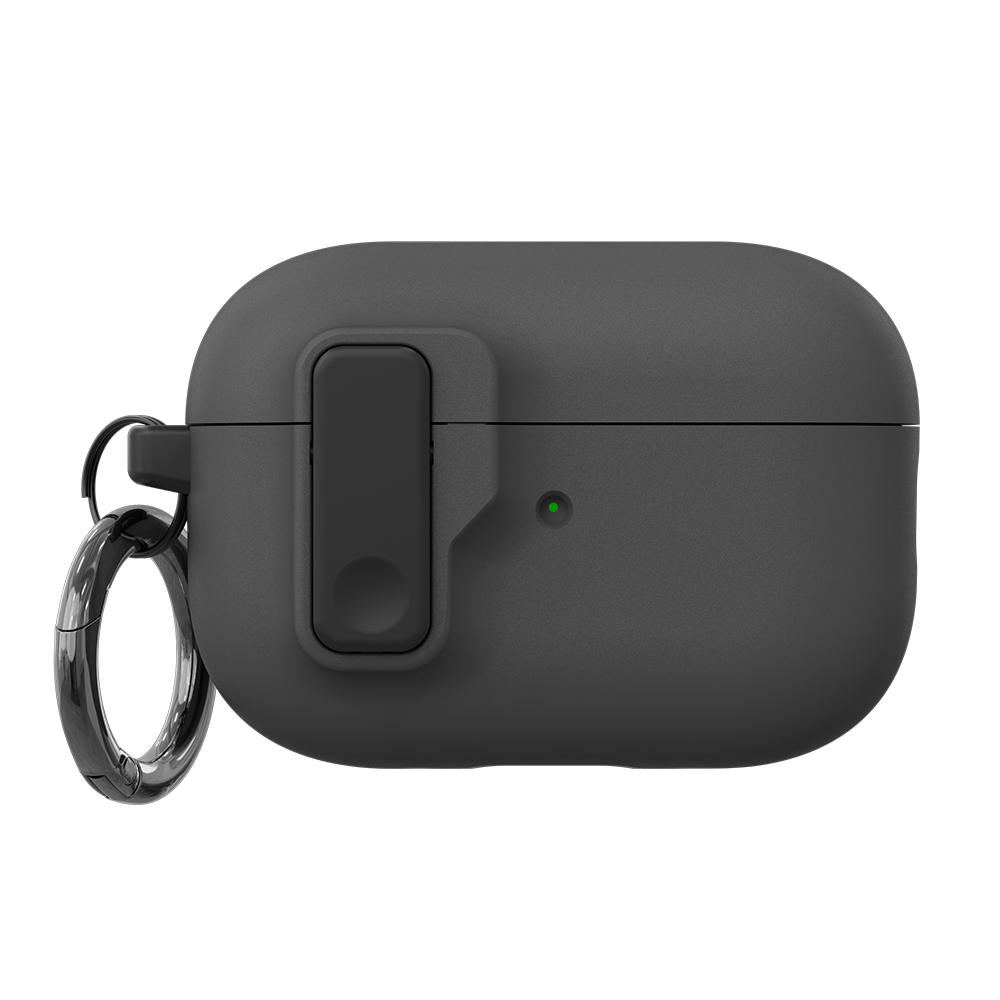 Case Alcântara VX Case para AirPods Pro 3 - Preta e Cinza