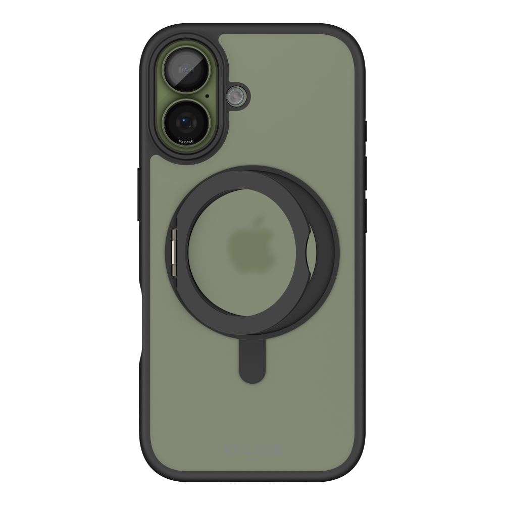 Capa MagSafe iPhone 17 Preta - KickStand