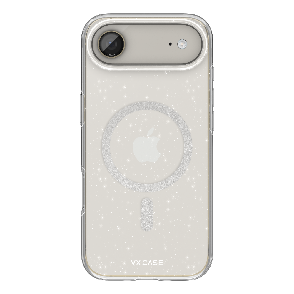 Capa MagSafe iPhone 17 Air Transparente - Glitter