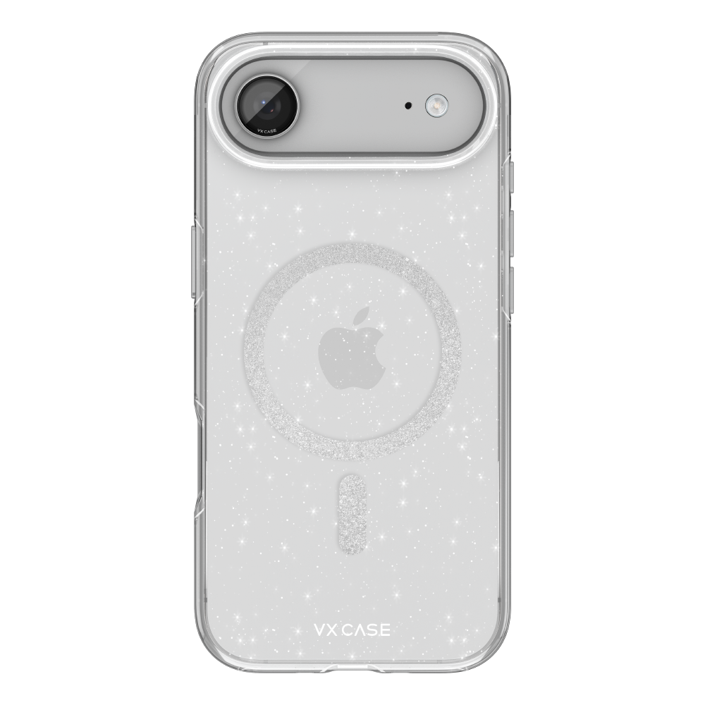 Capa MagSafe iPhone 17 Air Transparente - Glitter