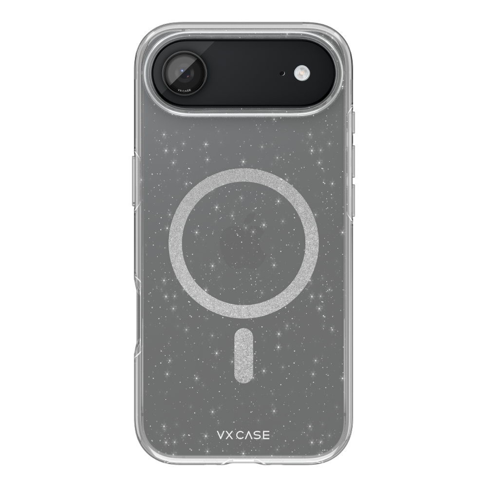 Capa MagSafe iPhone 17 Air Transparente - Glitter