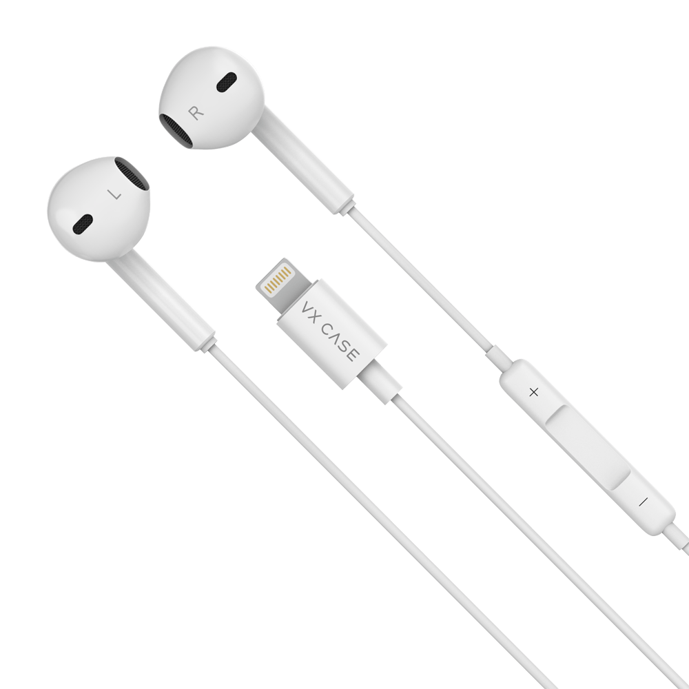 Fones de Ouvido Lightning VX Case - Branco