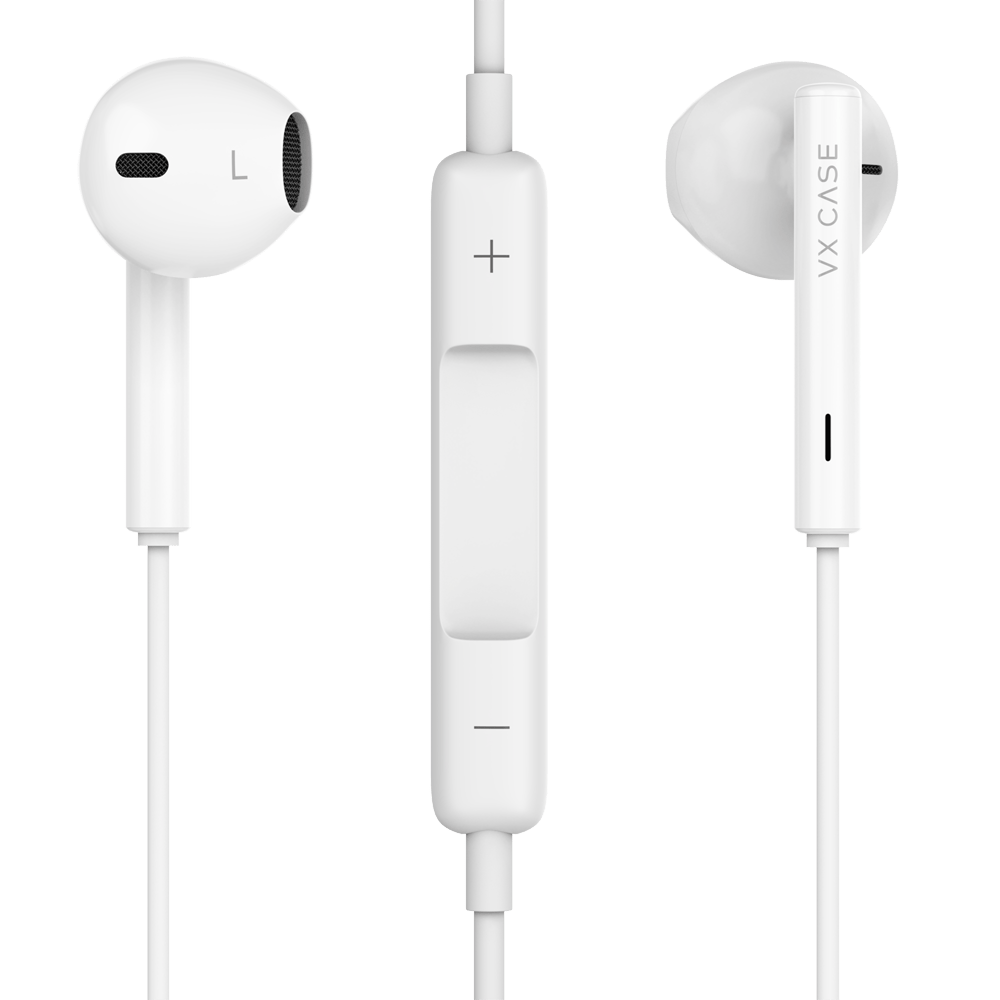 Fones de Ouvido Lightning ou Type-C VX Case