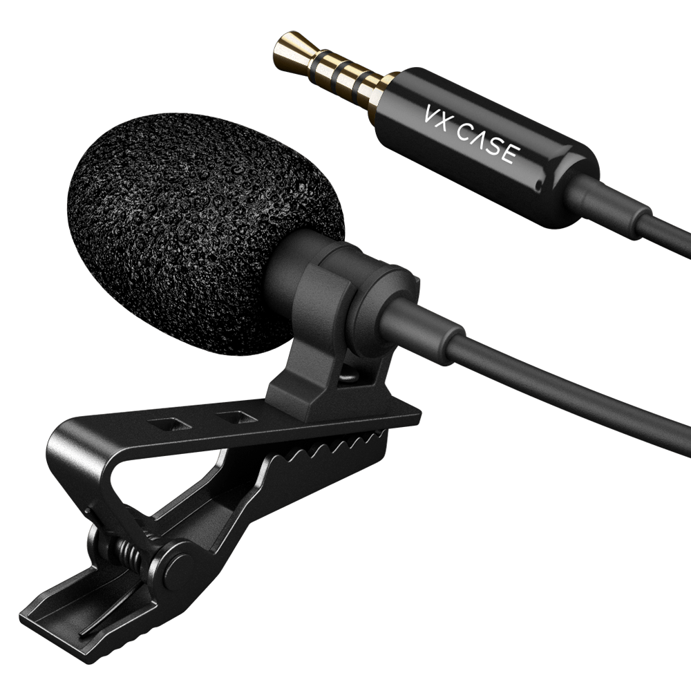 Microfone de Lapela P2 VX Case
