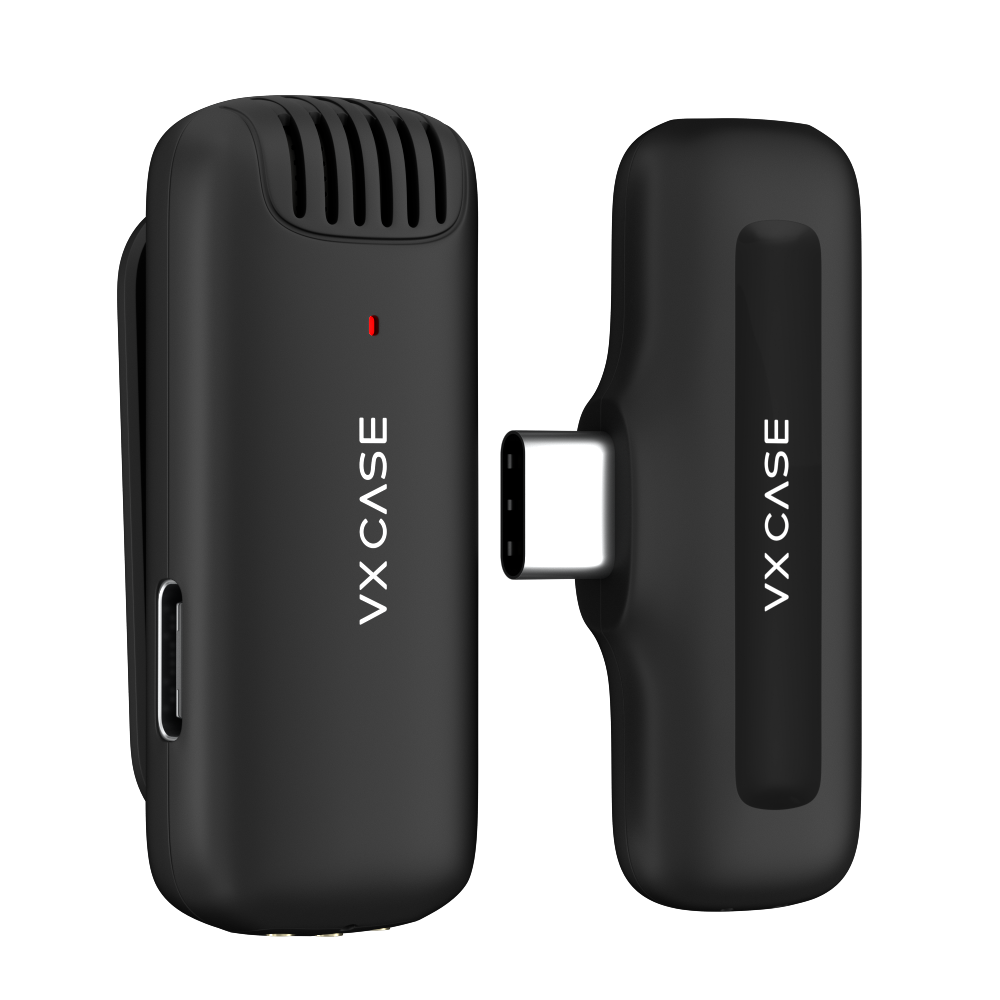 Microfone de Lapela Wireless Type C