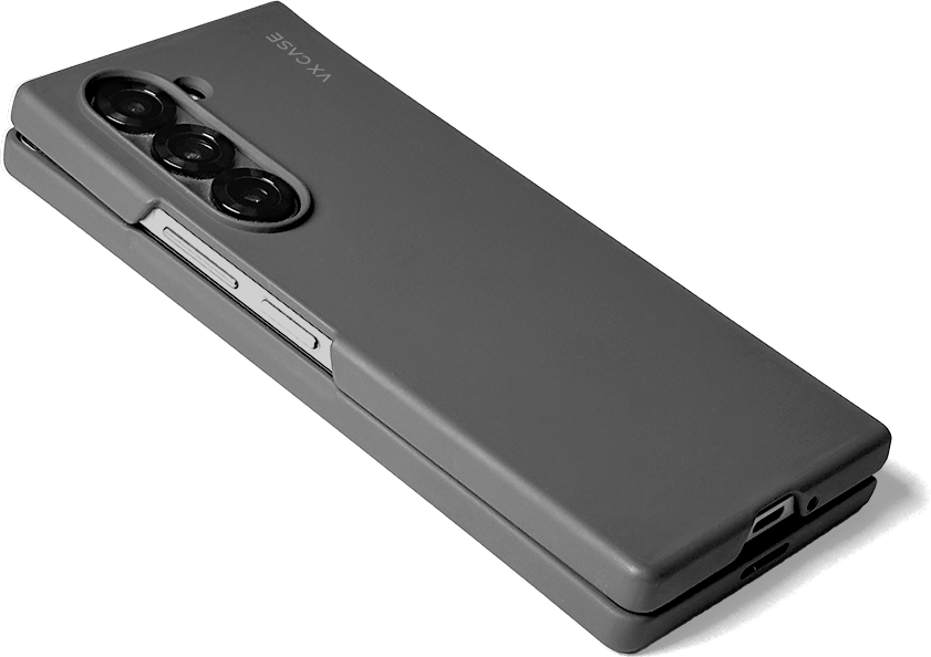 Capa Emborrachada VX Case Galaxy Z Fold 6 - Cinza