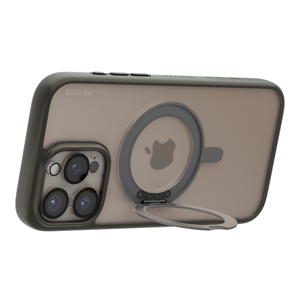 Capa KickStand Magsafe VX Case para iPhone 16 Pro - Titanium Natural