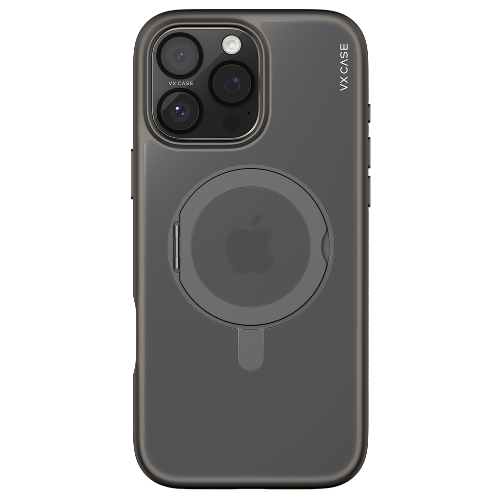 Capa KickStand Magsafe VX Case para iPhone 16 Pro - Titanium Natural