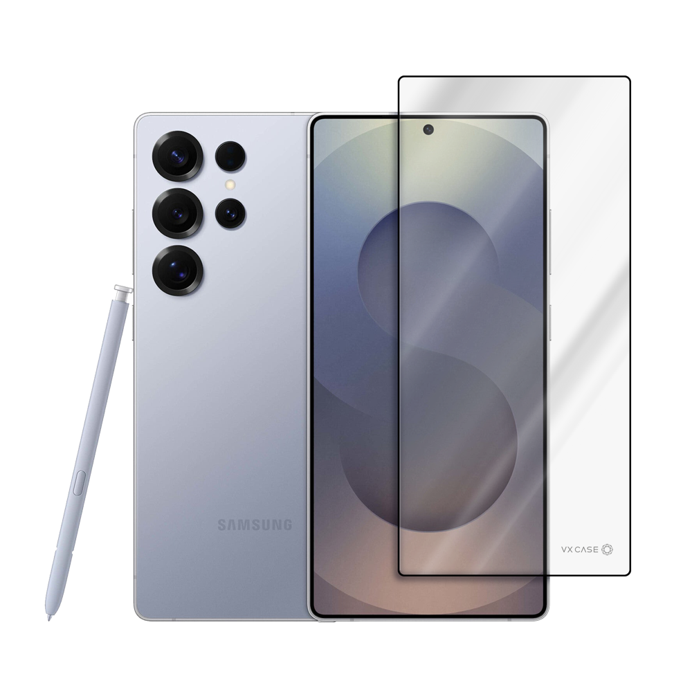 Película Anti Impacto 3D Transparente com furação - Samsung Galaxy S25 Ultra