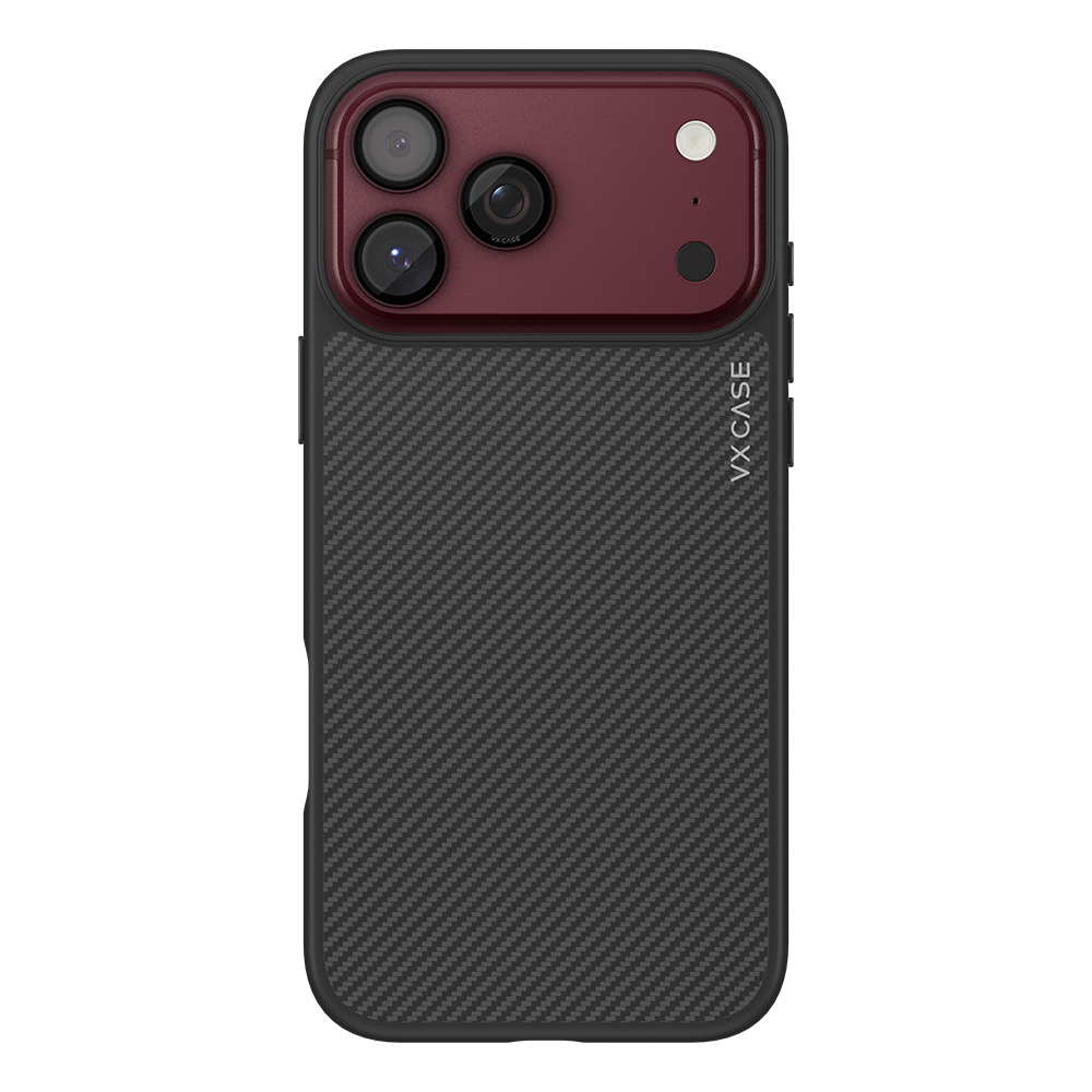 Capa Kevlar Magsafe VX Case iPhone 18 Pro - Preta