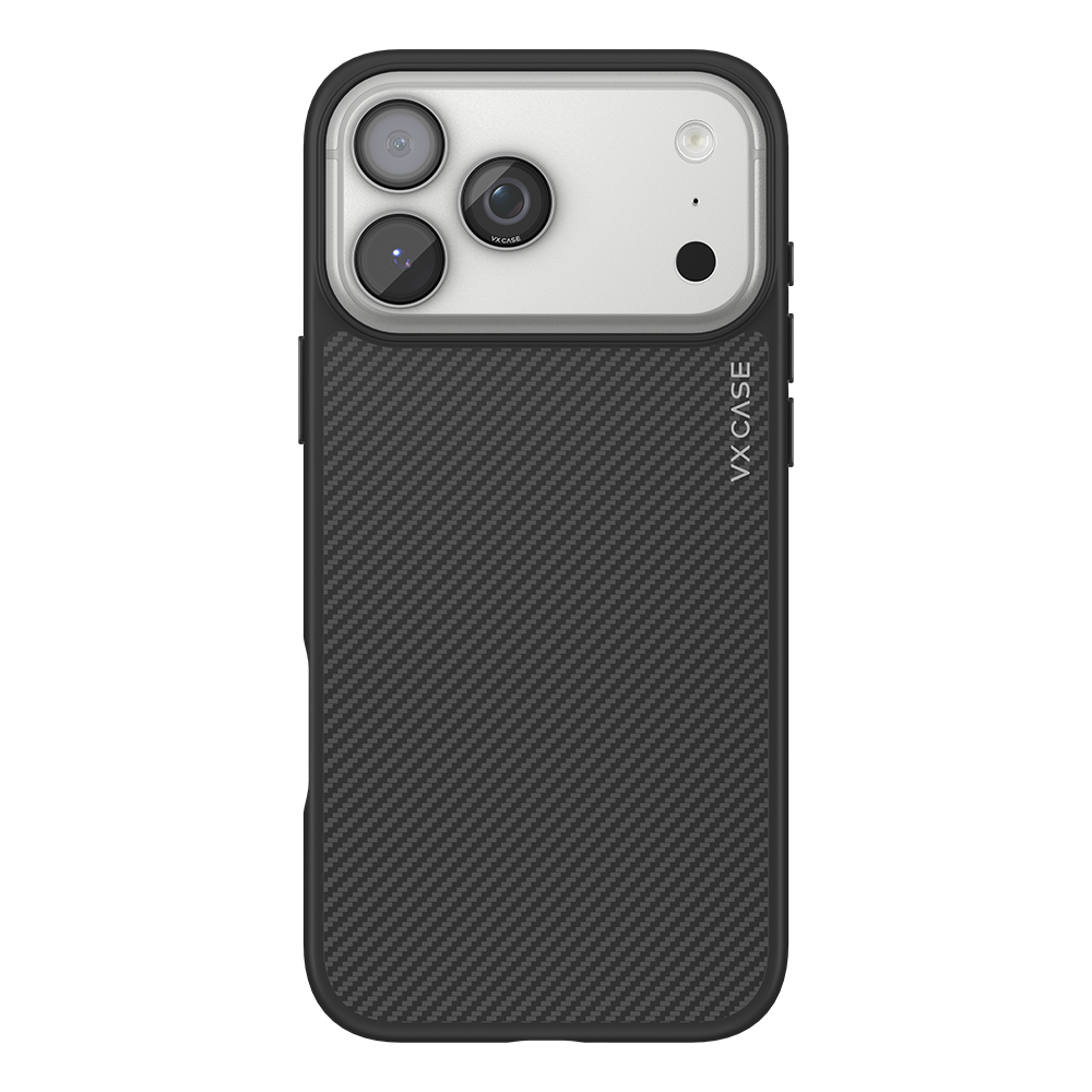 Capa Kevlar Magsafe VX Case iPhone 18 Pro - Preta