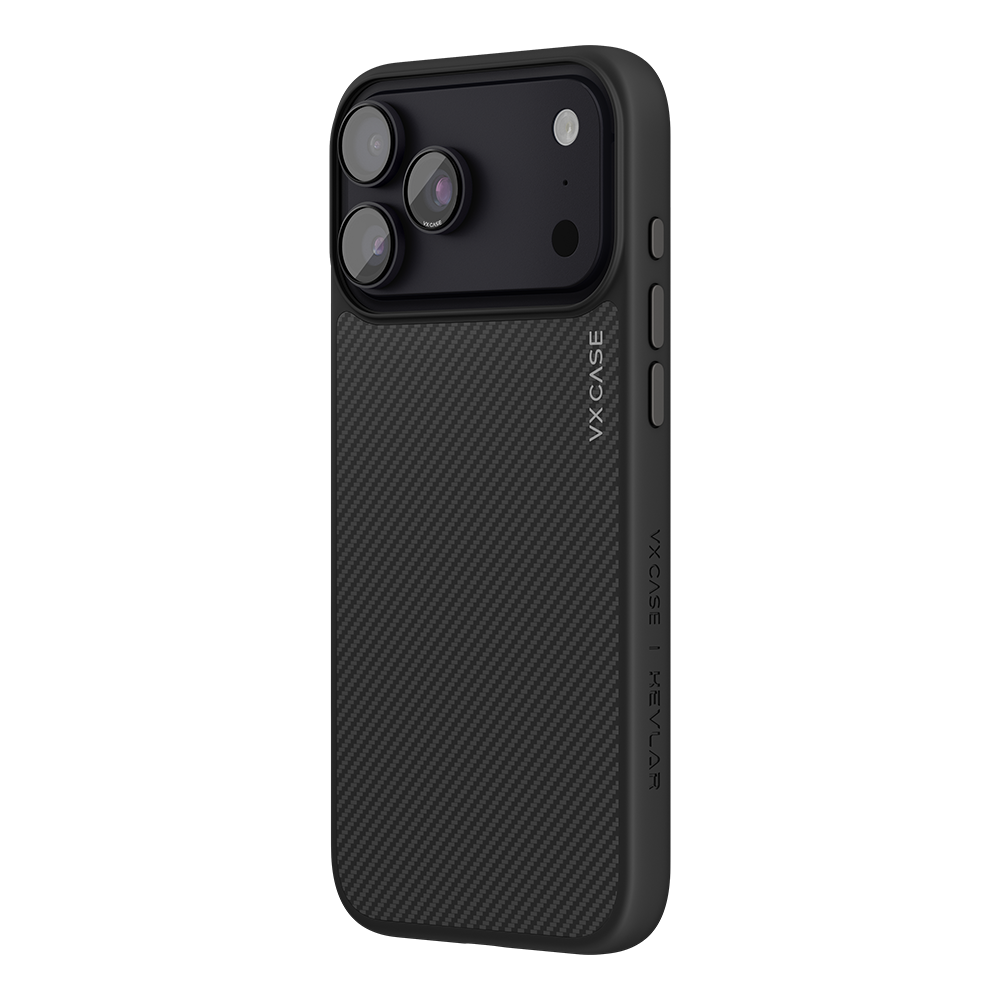 Capa Kevlar Magsafe VX Case iPhone 18 Pro Max - Preta