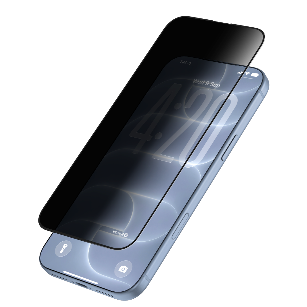 Película Safira Anti Impacto VX Case iPhone 18 Pro - Privacidade