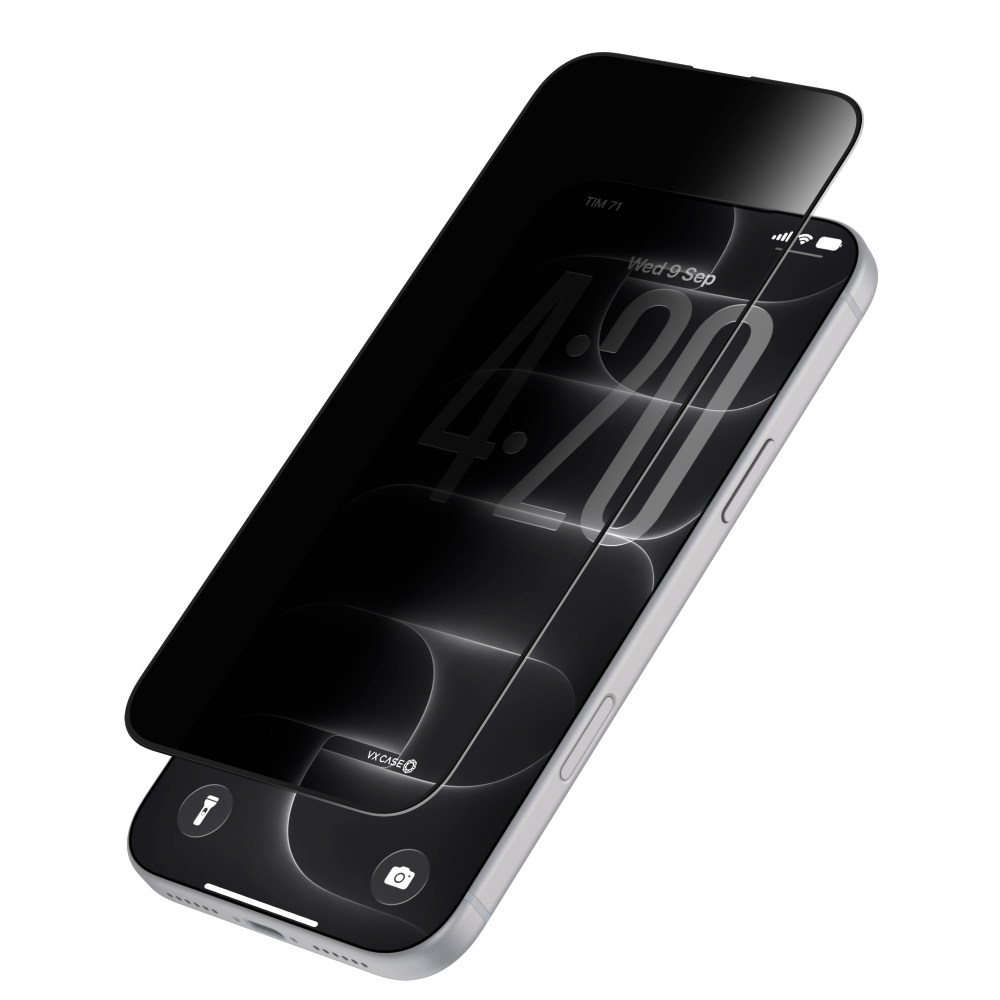 Película Safira Anti Impacto VX Case iPhone 18 Pro - Privacidade