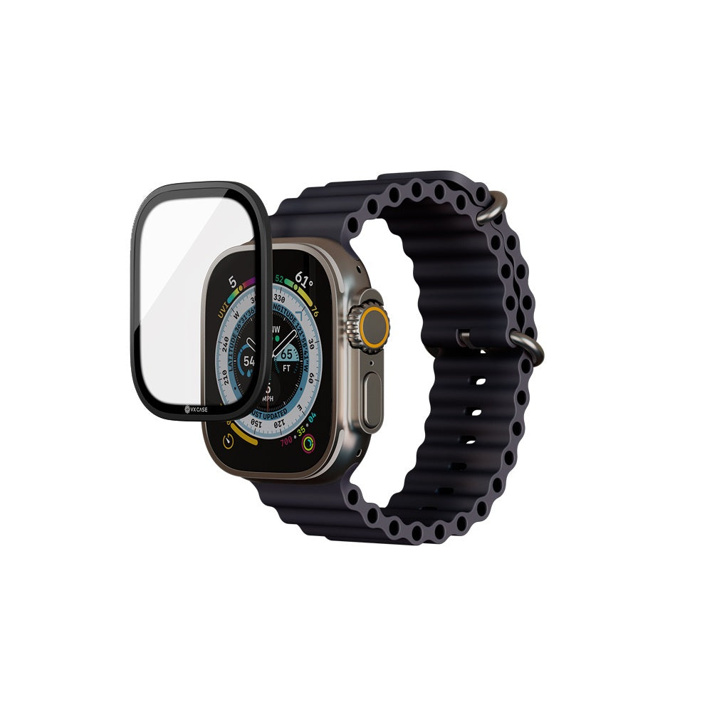 Película Safira Titanium Anti Impacto VX Case Apple Watch 49mm - Preta