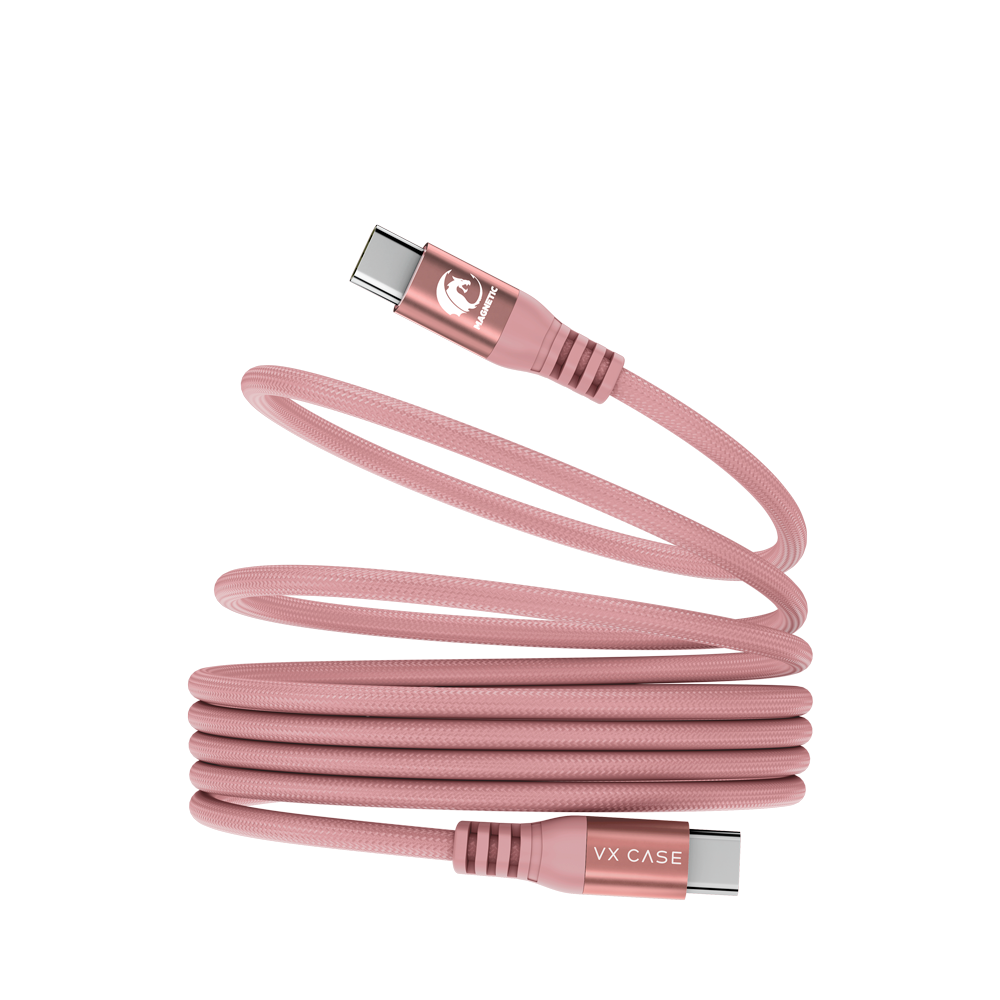 Cabo Magnetic Dragon VX Case Type-C / Type-C PD 60W - Rosé