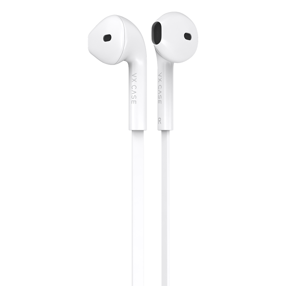 Fones de Ouvido P2 Stereo Super Bass VX Case Branco